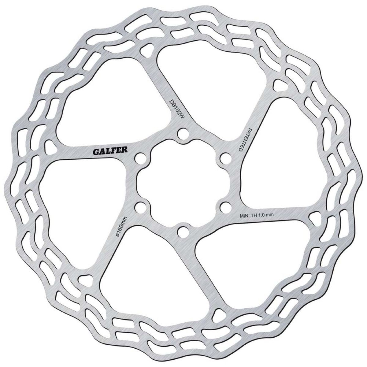 GALFER  SILVER 160mm  